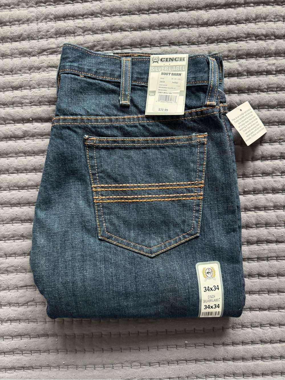 Cinch Men's Dark Blue Bootcut Jeans